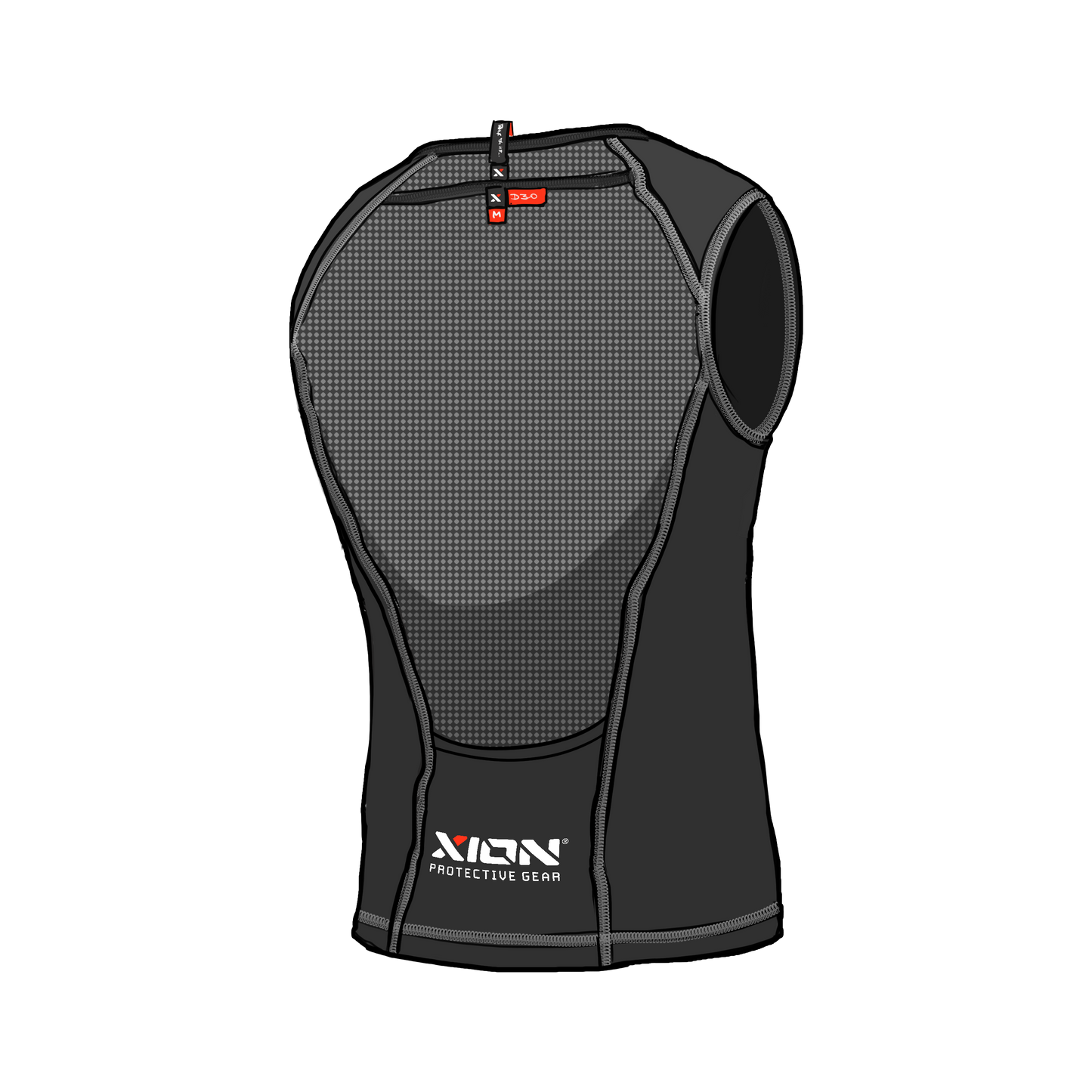 XION PG Women's Nosleeve Vest Freeride LITE – D3O