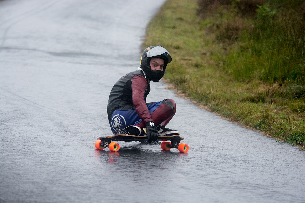 Dale British Downhill Skateboarding League